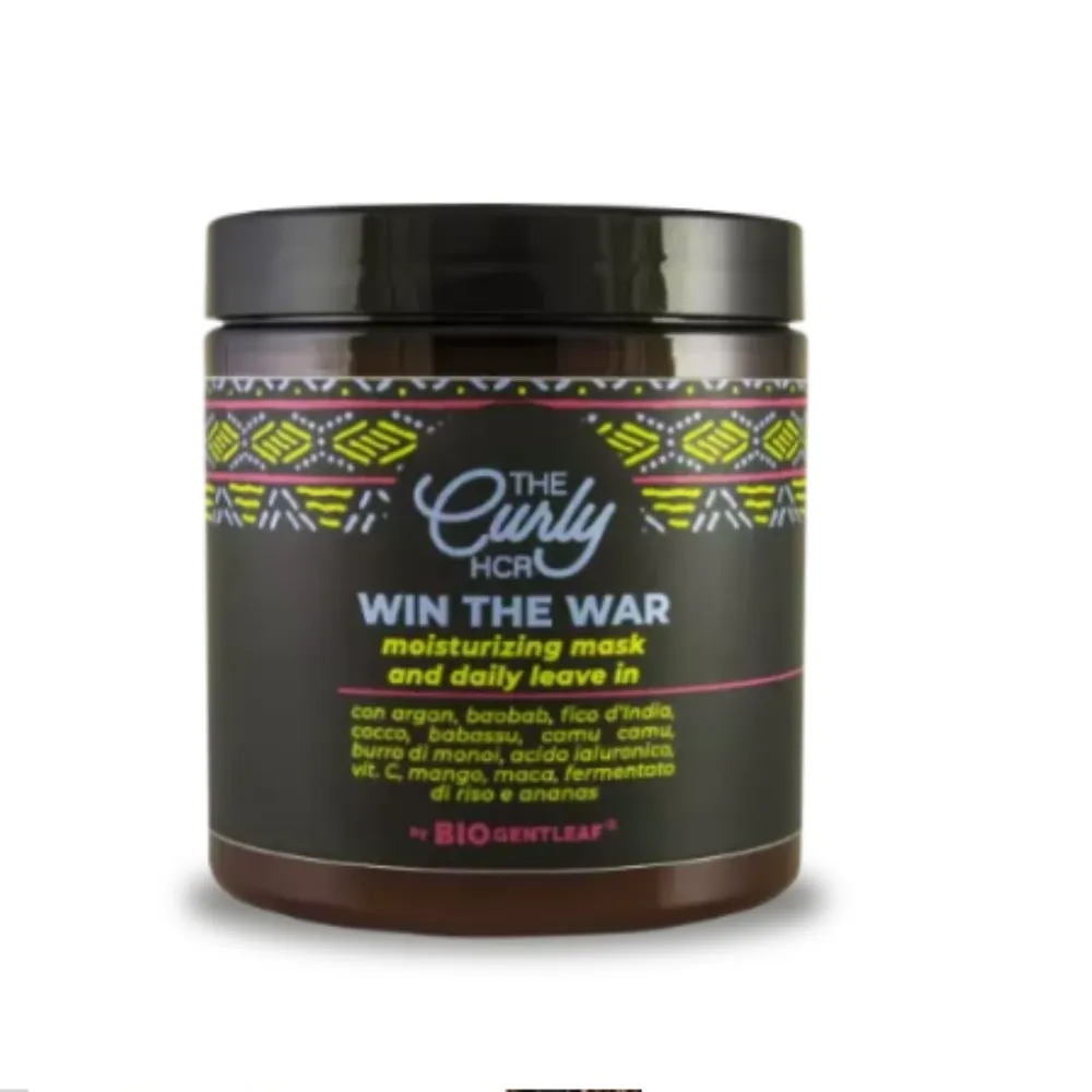 BioGentleaf Curly HCR Win the war mascarilla y acondicionador sin aclarado 200ml